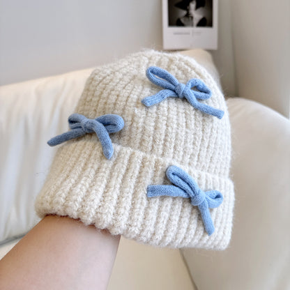 Gorro Infantil Súper Cálido Con Lazos