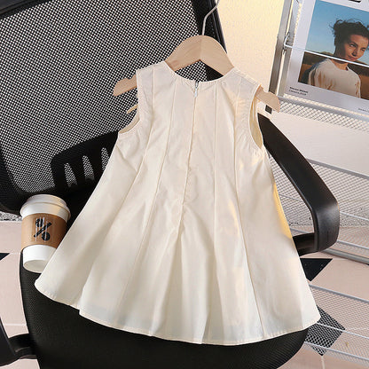 Vestido Infantil con Lazos