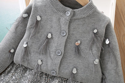 Conjunto Infantil Mujer Lentejuelas