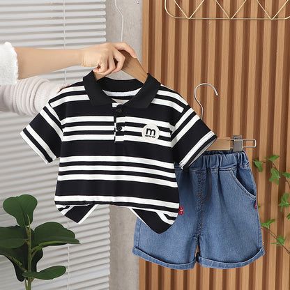 Conjunto Infantil Hombre Rayas M