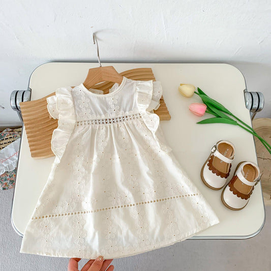 Vestido Infantil Mujer Margaridas Lese