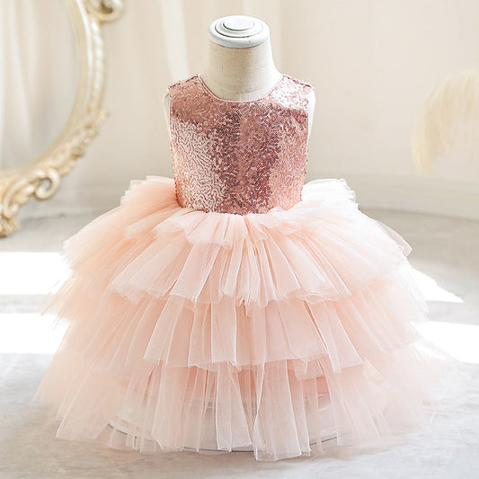 Vestido de fiesta infantil Lensjuelas