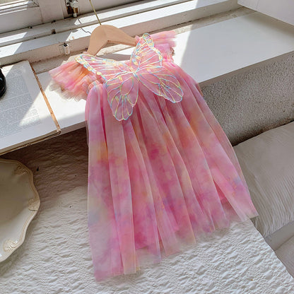 Vestido Infantil Tul Colores Asinha