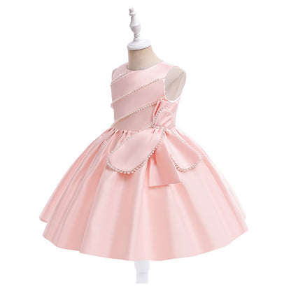 Vestido de Fiesta Infantil Perlas
