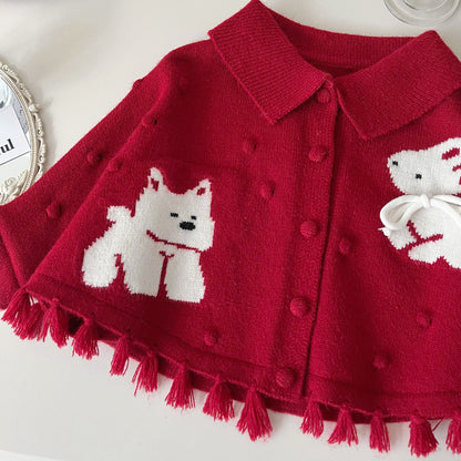 Abrigo de Unto para Niños con Forma de Cachorro o Conejo