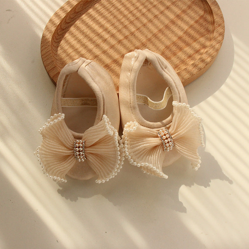 Zapatos de Niña con Flores Pequeñas