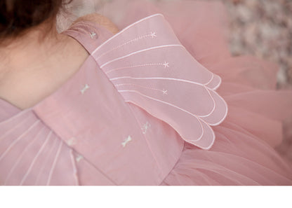 Vestido Infantil con Alas de Estrella