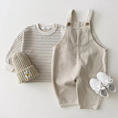 Bolsos Vaqueros Con Pechera Para Niños