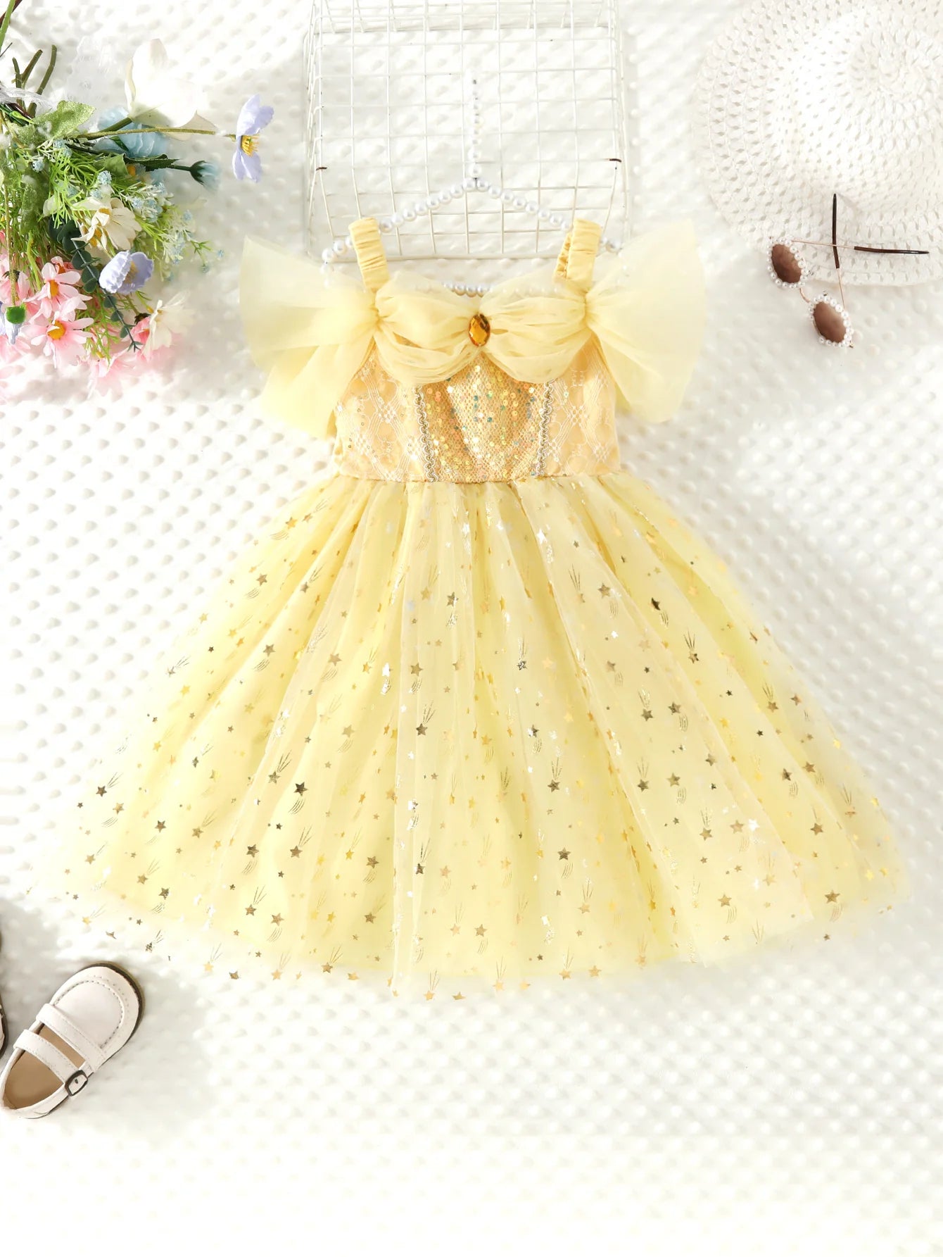 Vestido Princesa Estrellitas