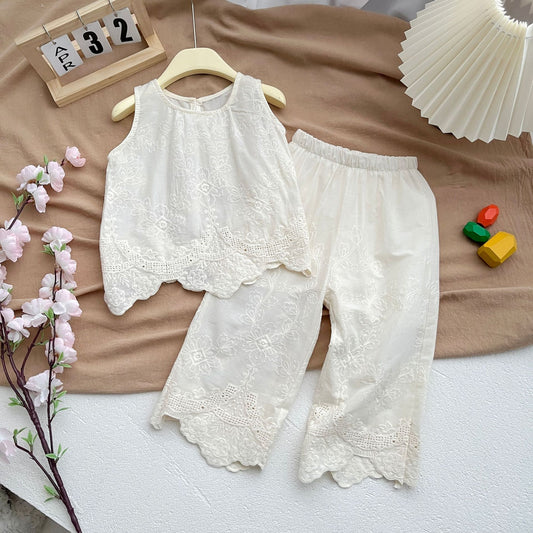 Conjunto Floral para Niña Lese