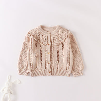 Blusa Infantil Mujer Punto Botones Pequeños