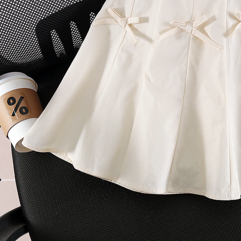 Vestido Infantil con Lazos