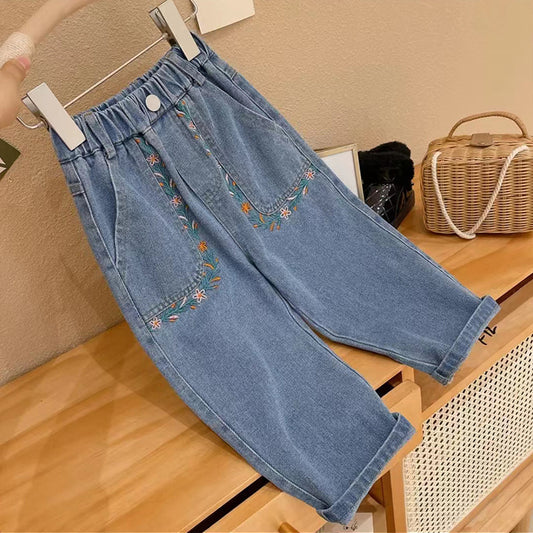 Pantalones Florales para Niñas