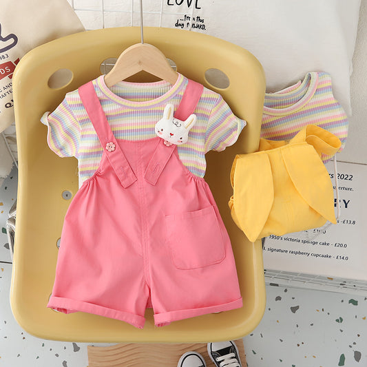 Peto Infantil con Estampado de Conejito y Ayas