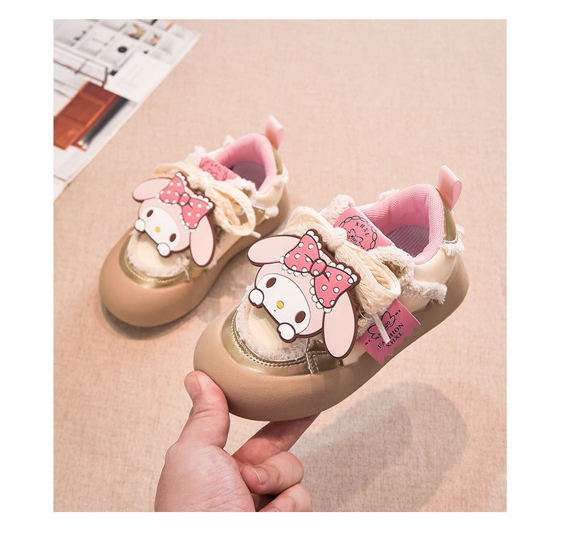 Zapatillas de Deporte con Animales Peludos para Niñas