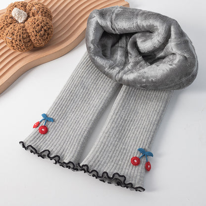 Pantalones de Invierno para Niños en Color Cereza