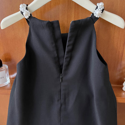 Vestido Infantil Perlas