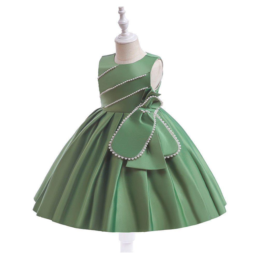 Vestido de Fiesta Infantil Perlas