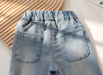 Pantalones Barra Florzinhas Niño
