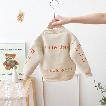 Blusa Infantil con Cuello Redondo Osito de Peluche