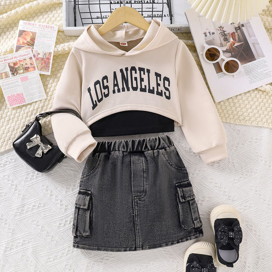 Conjunto de 3 piezas para niña Los Ángeles