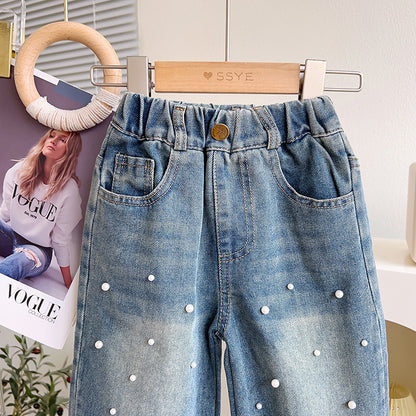 Pantalones  Perlados para Niñas