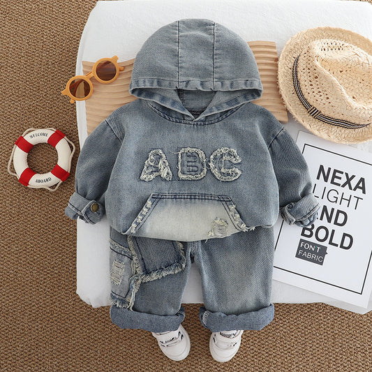 Conjunto de vaqueros para niños ABC