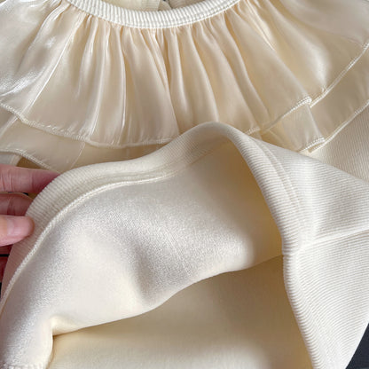 Blusa de manga larga con Volantes