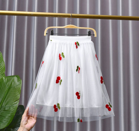 Falda de tul infantil