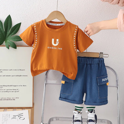 Conjunto Infantil Bolsinhos Verano Hombre