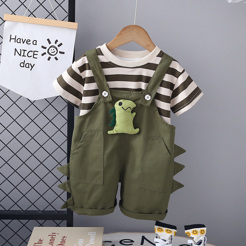 Peto Infantil de Rayas y Animales