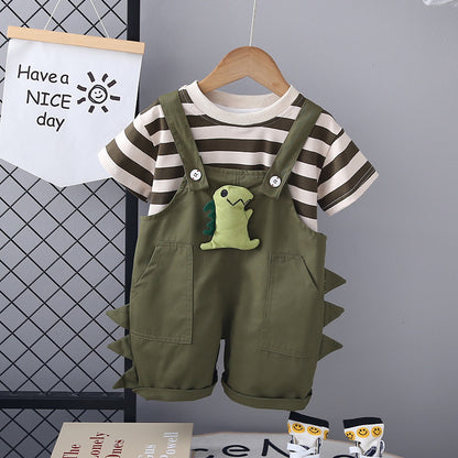Peto Infantil de Rayas y Animales