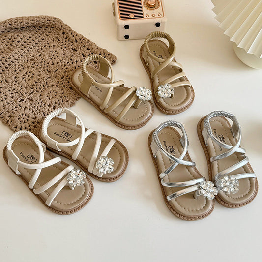 Sandalia Infantil Florzinha Verano