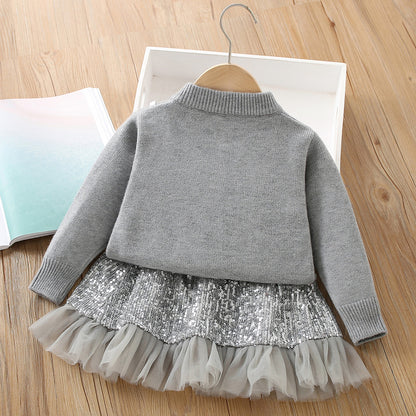 Conjunto Infantil Mujer Lentejuelas