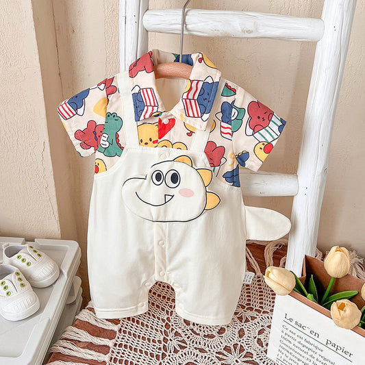 Peto Infantil con Diseño de Dinosaurios de Colores