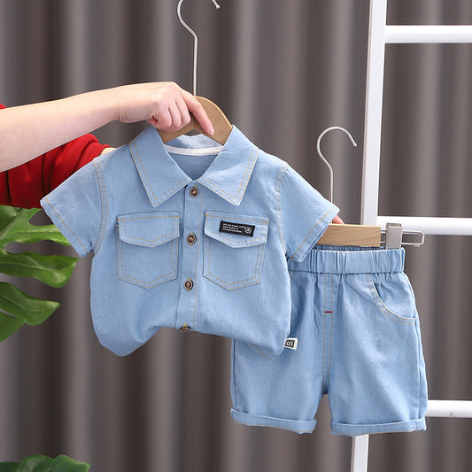Conjunto para Niños Vaqueros con Bolsillo para Hombre