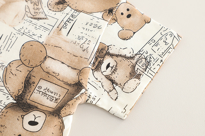 Conjunto de osito de peluche para niño