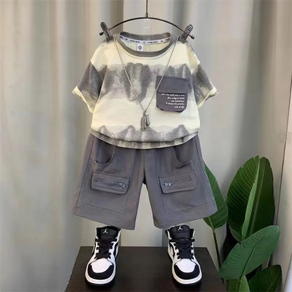 Conjunto de Camuflaje Infantil con Bolsillo.