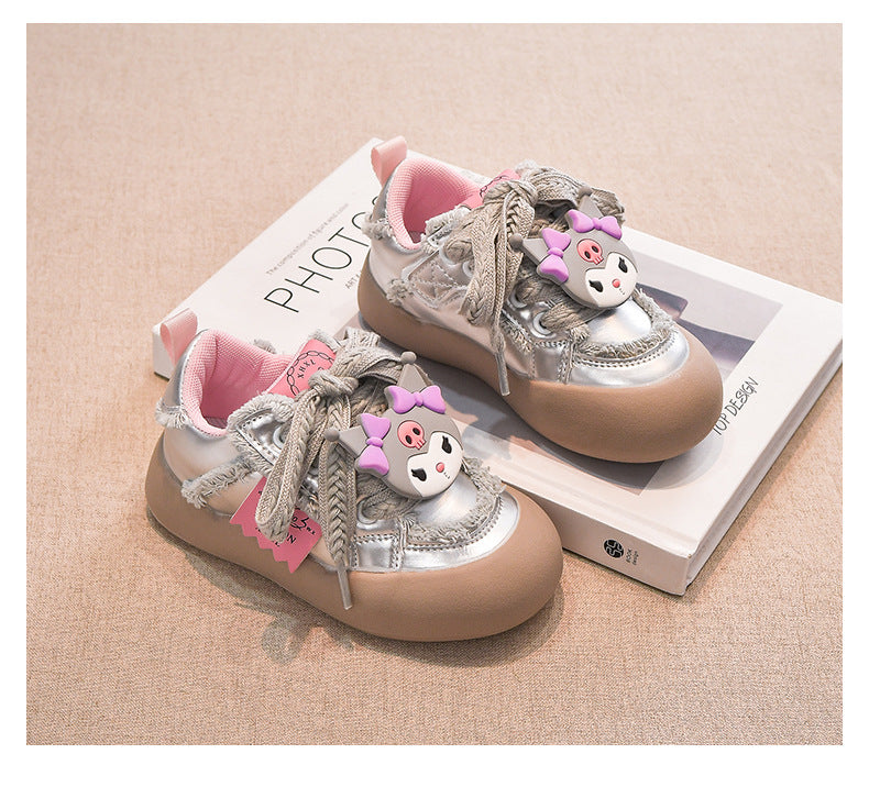 Zapatillas de Deporte con Animales Peludos para Niñas