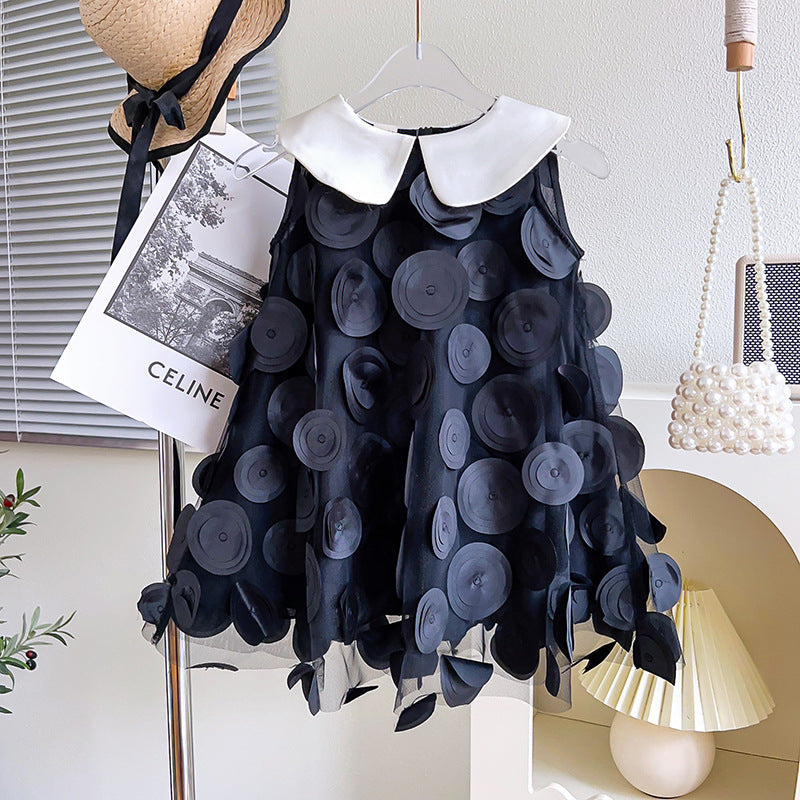 Vestido infantil negro
