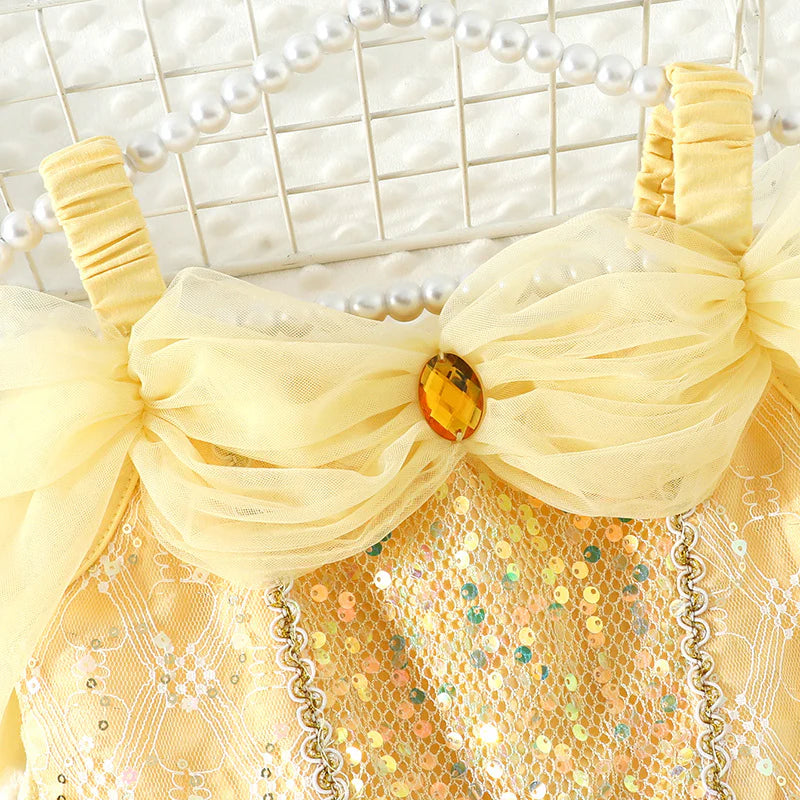 Vestido Princesa Estrellitas