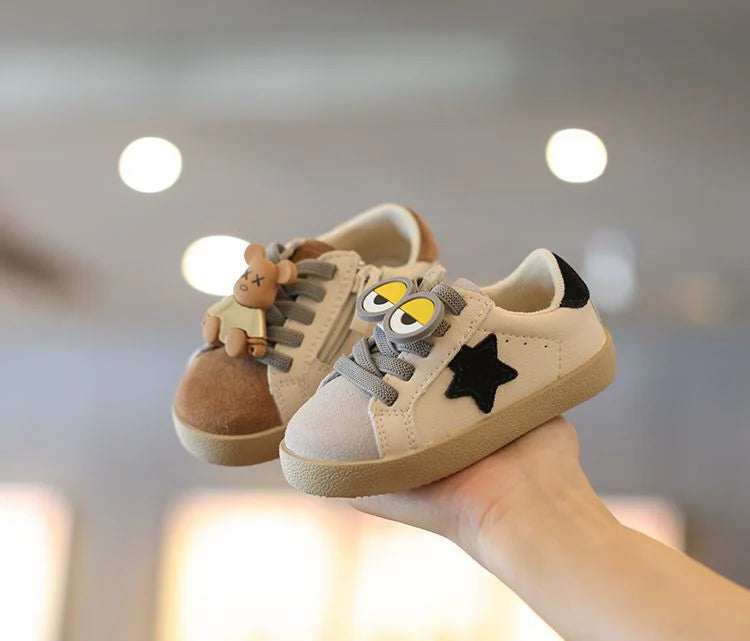 Zapatillas de Deporte Con Forma de Oso y Ojo de Estrella Para Niños