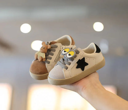 Zapatillas de Deporte Con Forma de Oso y Ojo de Estrella Para Niños