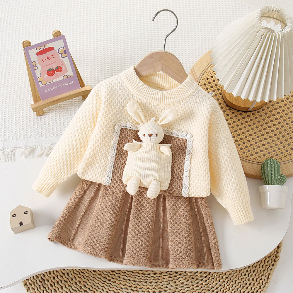 Conjunto de Conejita de Invierno
