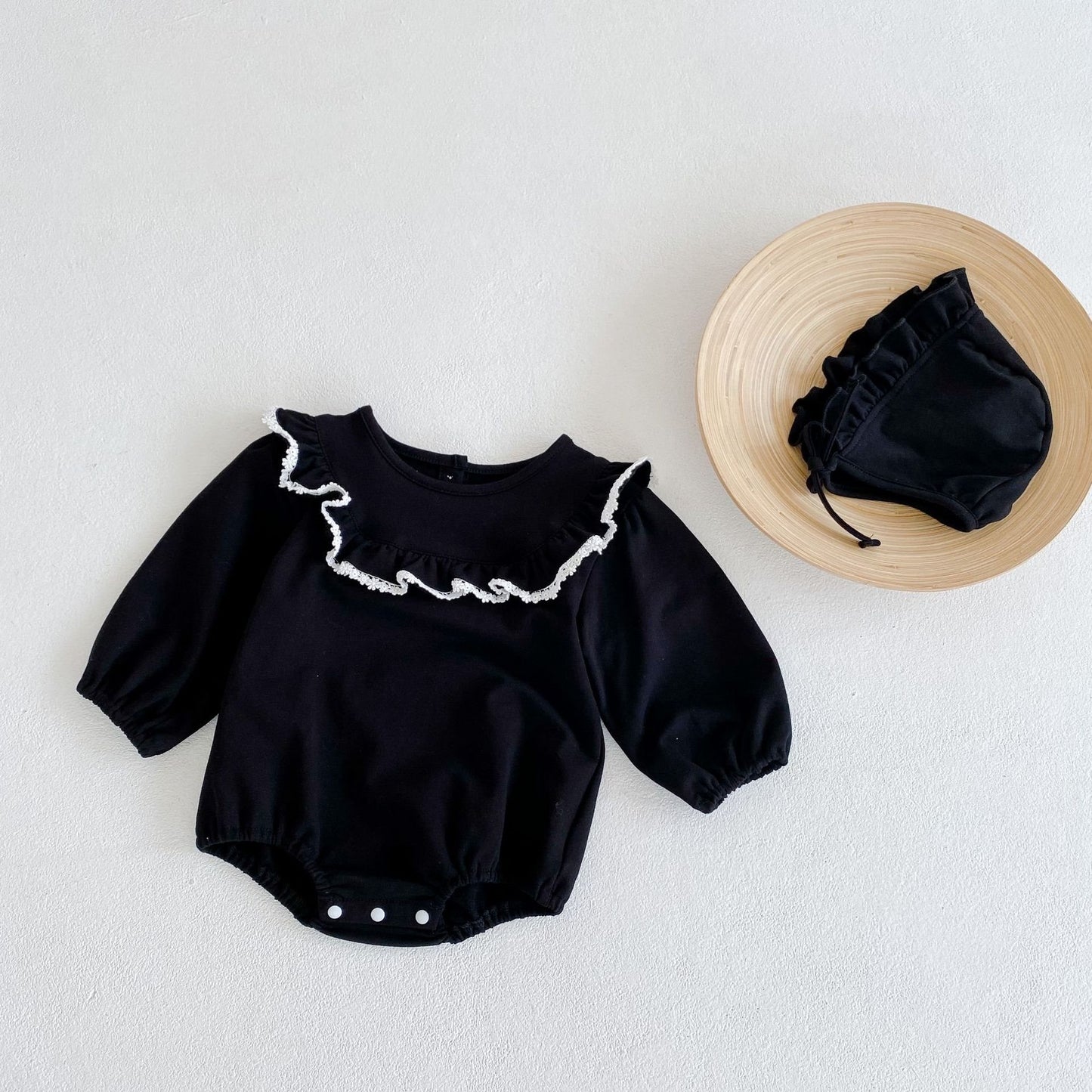 Body de Manga Larga para Mujer + Gorro.