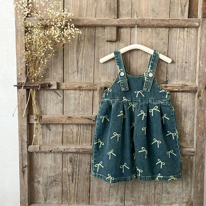 Monos Vaqueros Infantiles Lacinhos