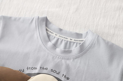 Conjunto infantil con perrito y vaqueros