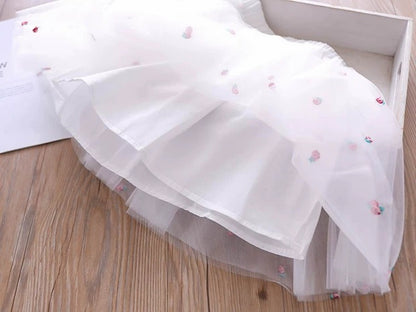 Conjunto de jeans florales para Niñas