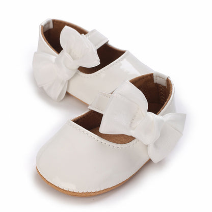Zapato Infantil de Charol con Lazo