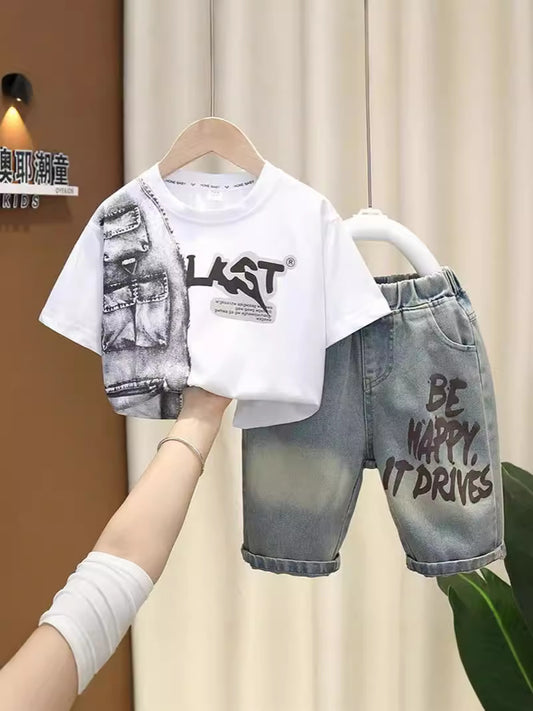 Modern Boys' Set with Jeans